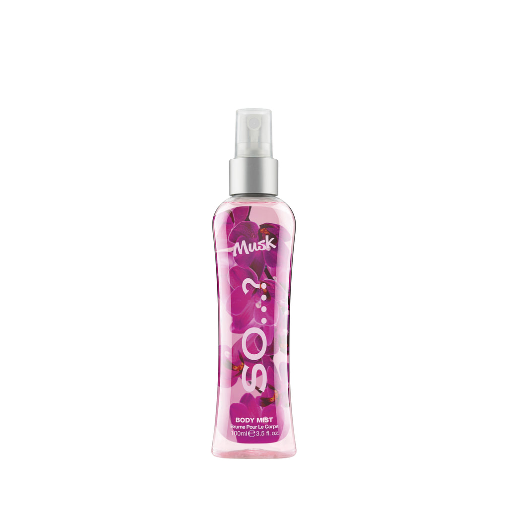 SO...? Musk body mist er ekki prófað á dýrum, vegan og í endurnýjanlegum umbúðum
