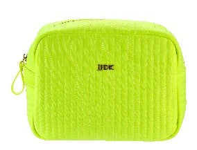 Neon gul snyrtitaska