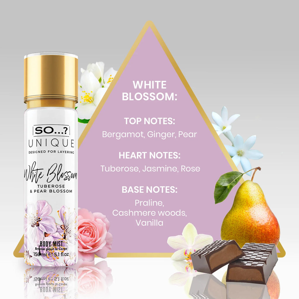 SO...? White blossom body mist